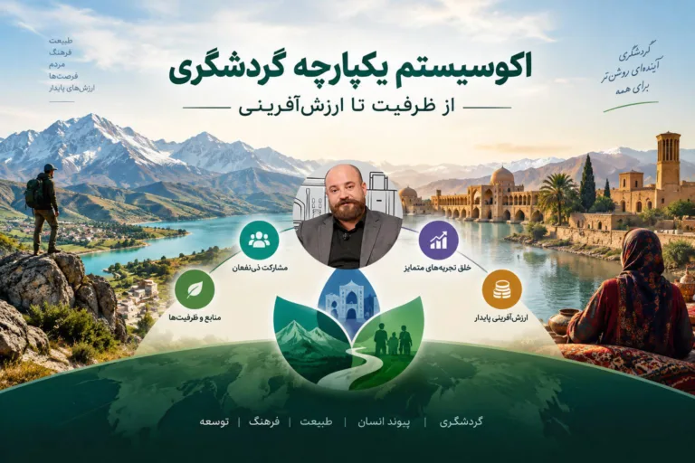 اکوسیستم یکپارچه گردشگری؛ از ظرفیت تا ارزش‌آفرینی